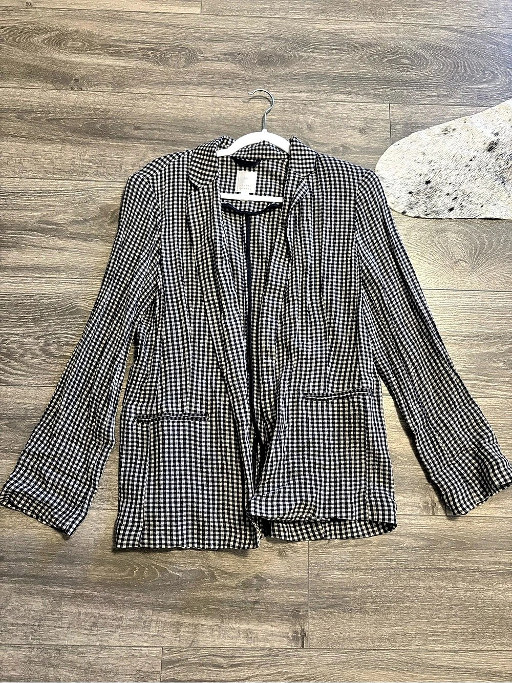 Lauren Conrad Gingham Blazer